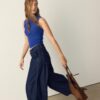 T-shirt de tule franzido T-shirt de tule franzido