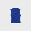 T-shirt de tule franzido T-shirt de tule franzido