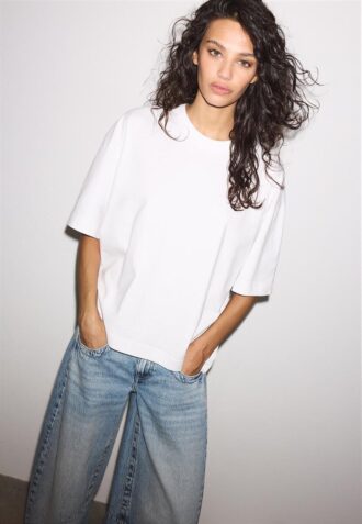 T-shirt Oversize de manga curta