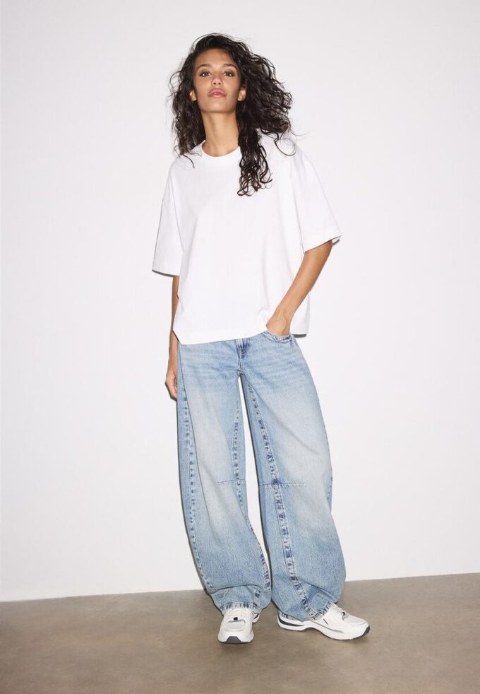 T-shirt Oversize de manga curta