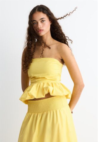 Top bustier balão