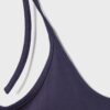Top de malha com decote halter