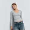 Top de renda Seamless Top de renda Seamless