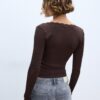 Top de renda Seamless Top de renda Seamless