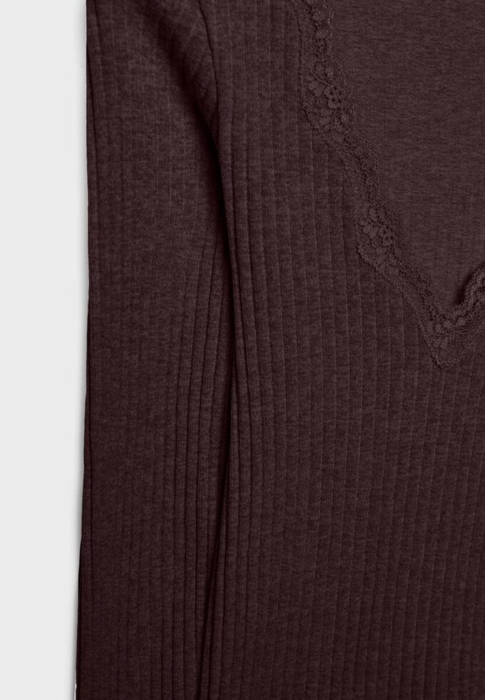 Top de renda Seamless Top de renda Seamless