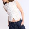 Top Qipao em Renda