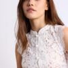 Top Qipao em Renda