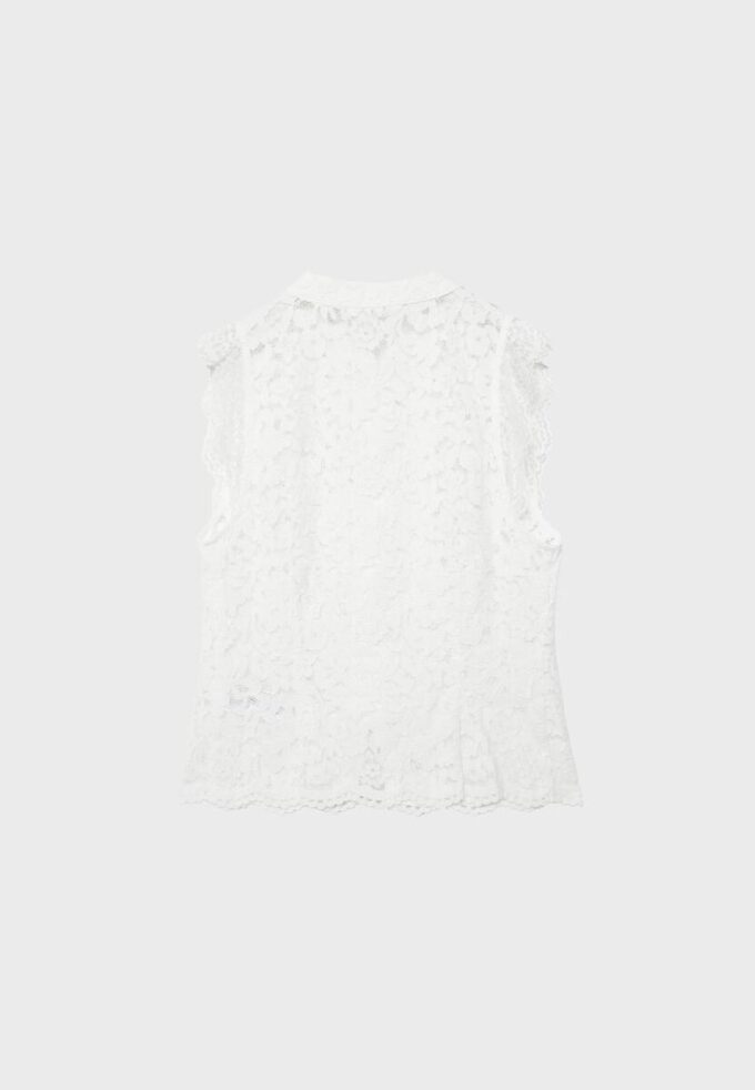 Top Qipao em Renda