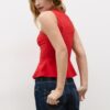Top sem mangas com peplum Top sem mangas com peplum