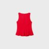 Top sem mangas com peplum Top sem mangas com peplum