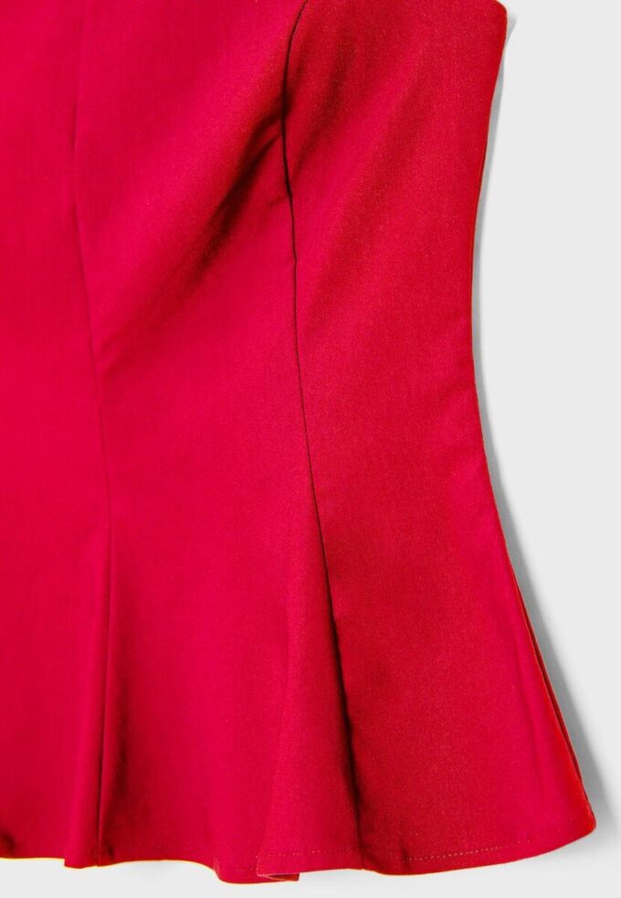 Top sem mangas com peplum Top sem mangas com peplum