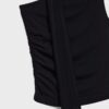 Tops assimétricos em tule com lenço