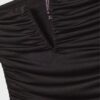 Tops bandeau drapeados com detalhe em V Tops bandeau drapeados com detalhe em V