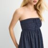 Tops bandeau em croché Tops bandeau em croché