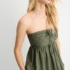 Tops bandeau em croché Tops bandeau em croché
