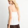 Tops bandeau em croché Tops bandeau em croché