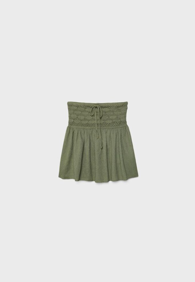 Tops bandeau em croché Tops bandeau em croché