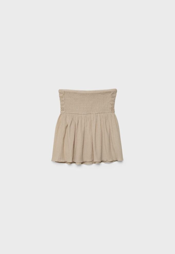 Tops bandeau em croché Tops bandeau em croché