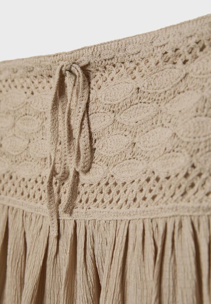 Tops bandeau em croché Tops bandeau em croché