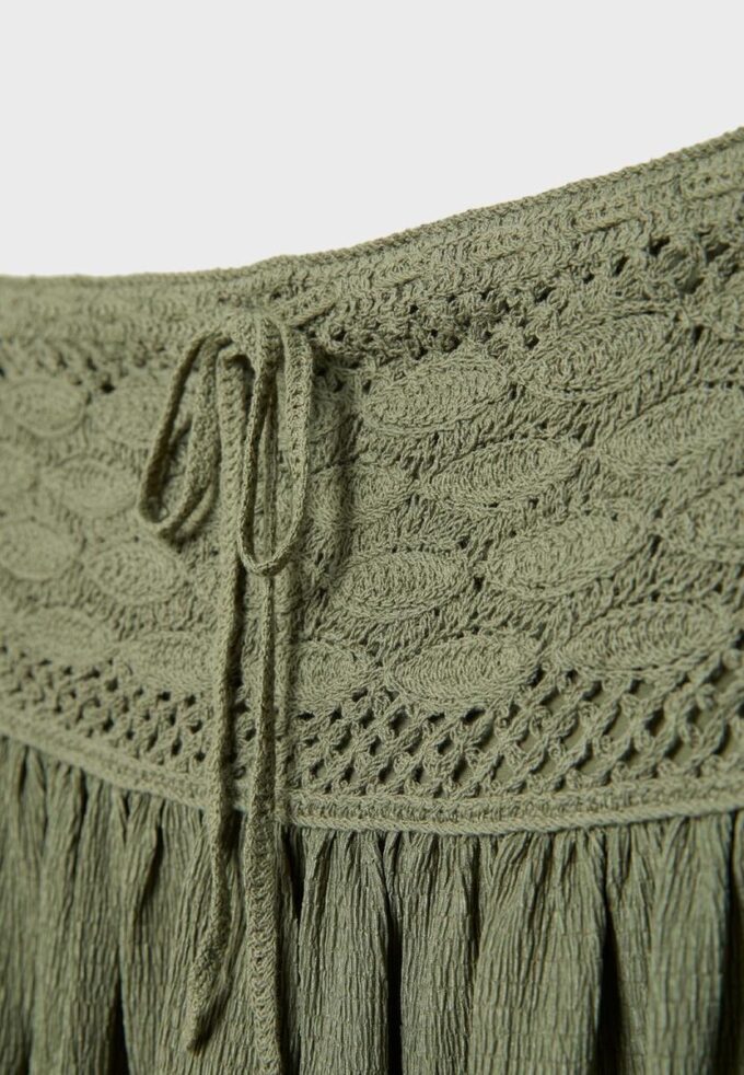 Tops bandeau em croché Tops bandeau em croché