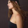 Tops bandeau em poliamida
