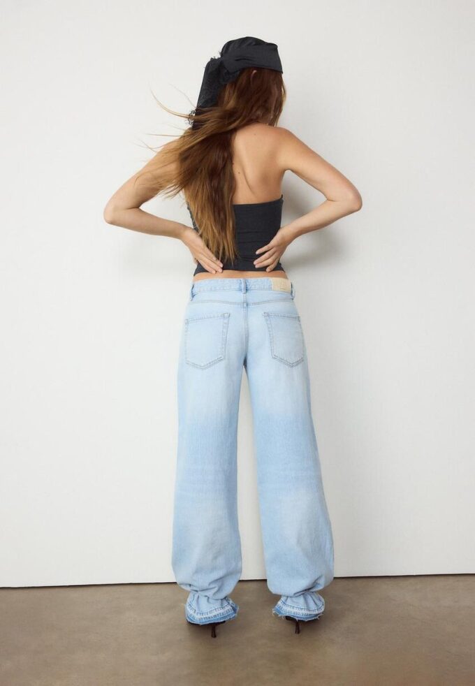 Tops bandeau em poliamida