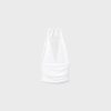 Tops com decote halter e laço franzido Tops com decote halter e laço franzido