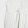 Tops de croché com folhos Tops de croché com folhos