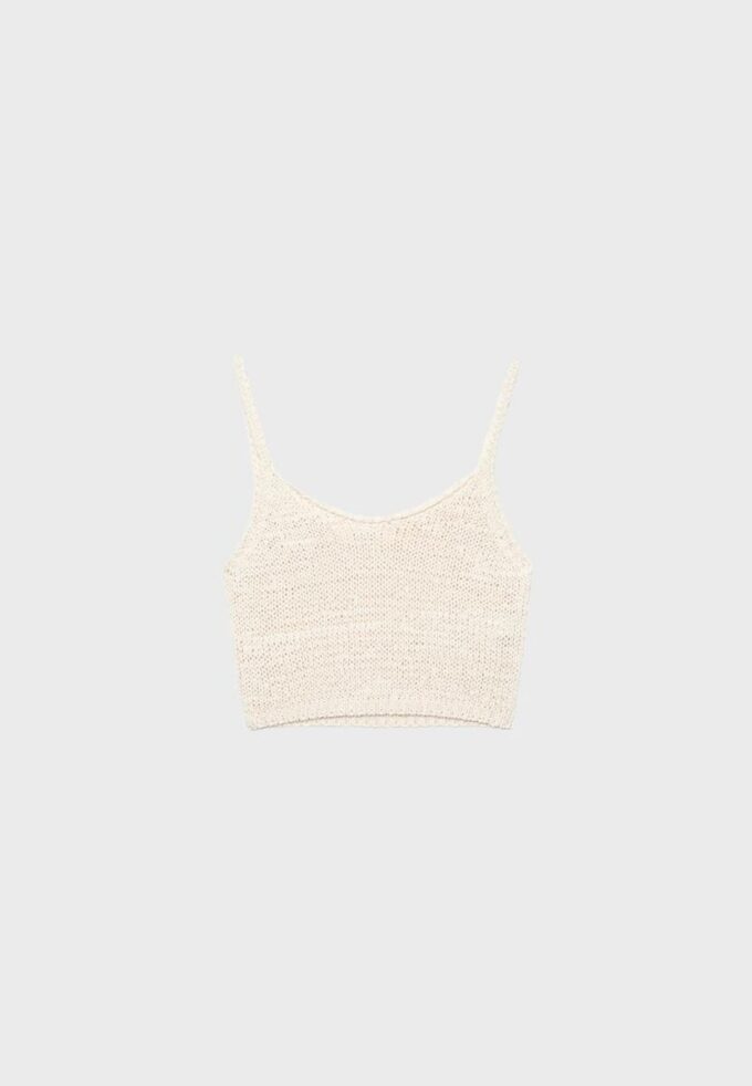 Tops de malha com alças