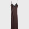 Vestido Camisola de Cetim
