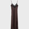 Vestido Camisola de Cetim