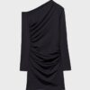 Vestido curto assimétrico