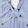 Vestido curto com contas