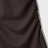 Vestido curto de calções com detalhe franzido Vestido curto de calções com detalhe franzido