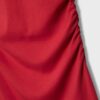 Vestido curto de calções com detalhe franzido Vestido curto de calções com detalhe franzido