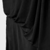 Vestido curto drapeado assimétrico Vestido curto drapeado assimétrico