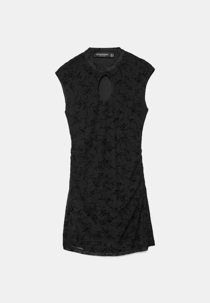 Vestido curto estilo Qipao Vestido curto estilo Qipao