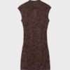 Vestido curto estilo Qipao Vestido curto estilo Qipao