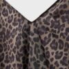 Vestido longo esvoaçante em cetim