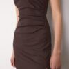 Vestido Midi Sem Mangas em Bengalina Vestido Midi Sem Mangas em Bengalina
