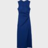 Vestido Midi Sem Mangas em Bengalina Vestido Midi Sem Mangas em Bengalina