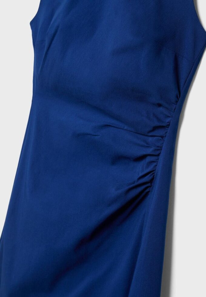 Vestido Midi Sem Mangas em Bengalina Vestido Midi Sem Mangas em Bengalina